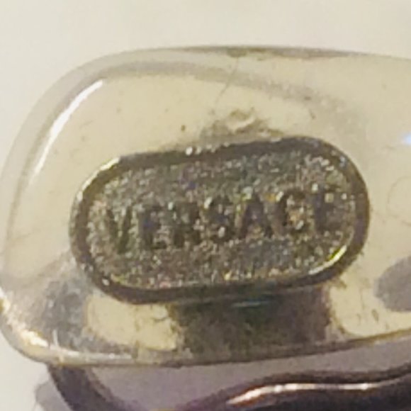 Versace Greek Key Crystal Eyeglasses Frames -Italy - Picture 12 of 13